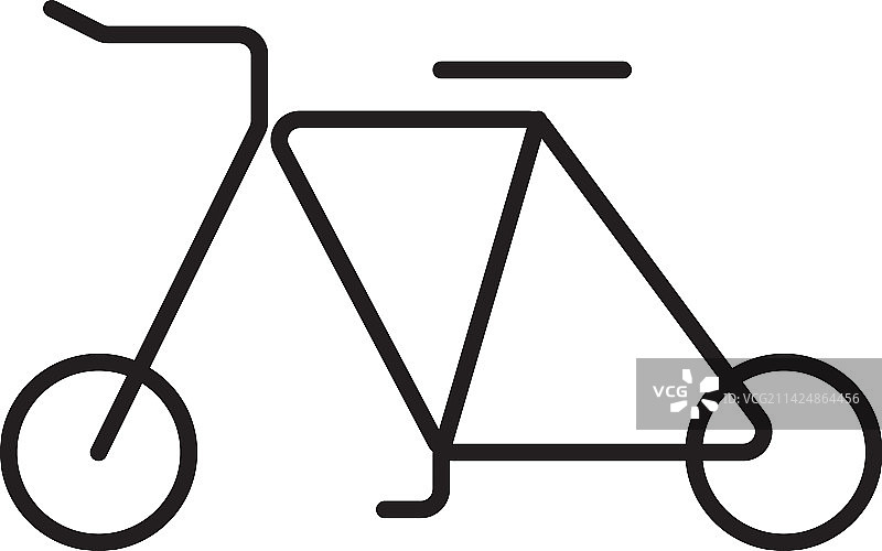 自行车图标图片素材