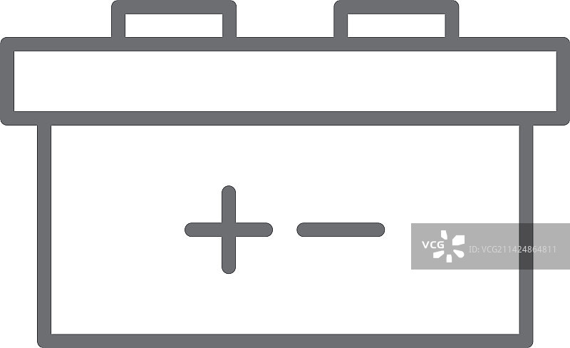 蓄电池电力图标图片素材