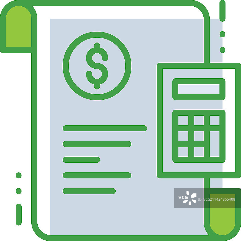 预算会计业务管理图标图片素材