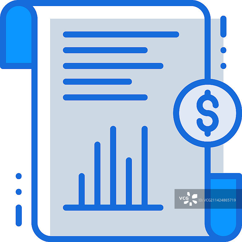 收入报表业务管理图标图片素材