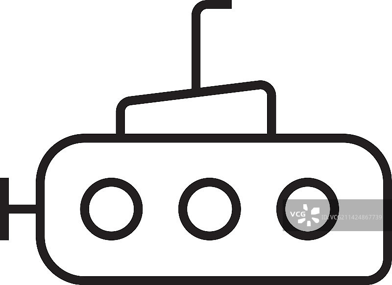 潜艇交通图标人图标用图片素材