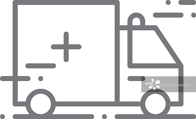 救护车运输图标人物图标图片素材