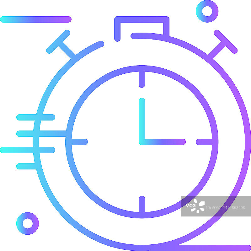 蓝色渐变快速反馈图标图片素材