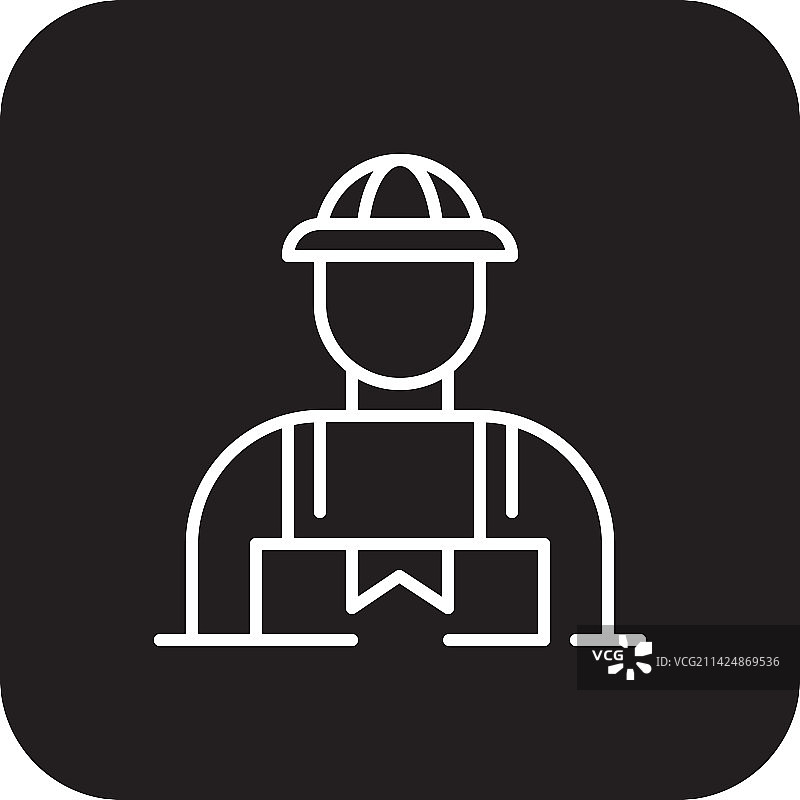 黑色填充的快递服务图标图片素材