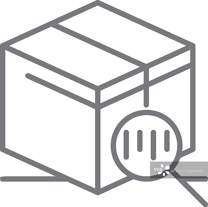 黑色快递单号物流服务图标图片素材