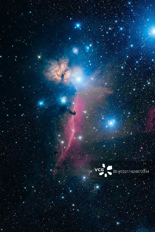 马头星云图片素材