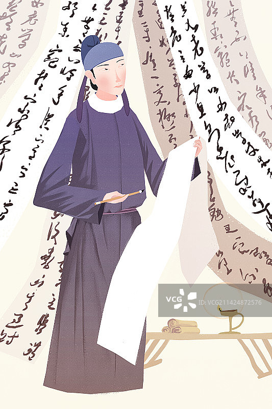 古代成语故事系列3一日千里儿童插画配图图片素材