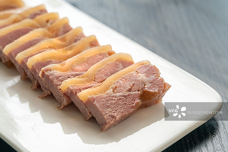 镇江美食肴肉图片素材
