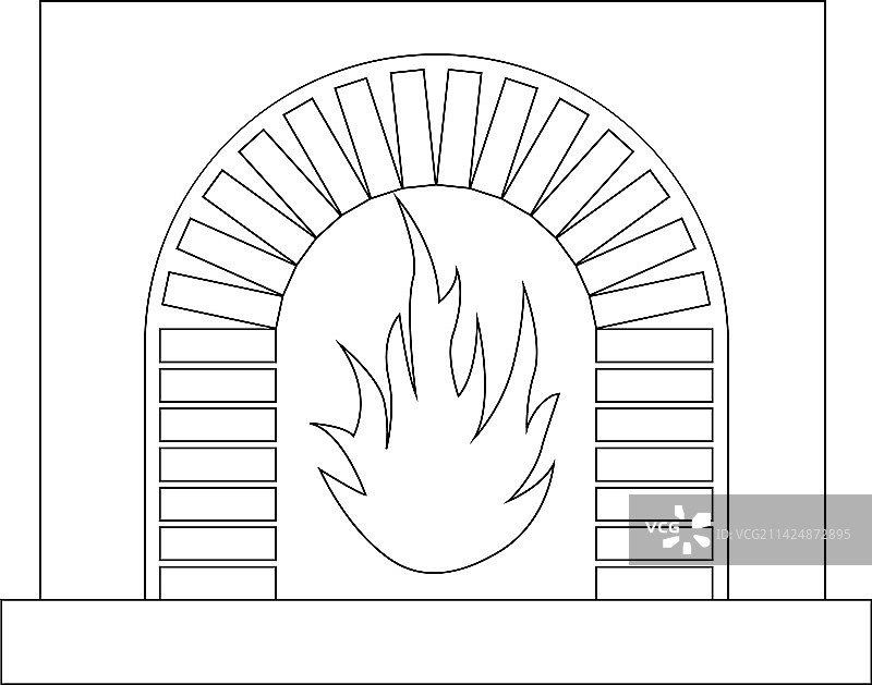 壁炉图标图片素材