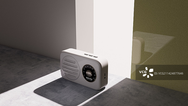 iDSTORE-三维渲染超现实主义室内场景电商产品展示背景数字场景图片素材