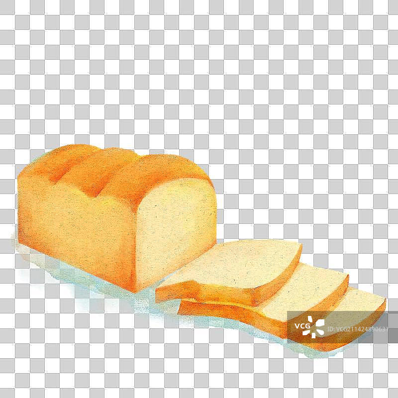 切片吐司面包图片素材
