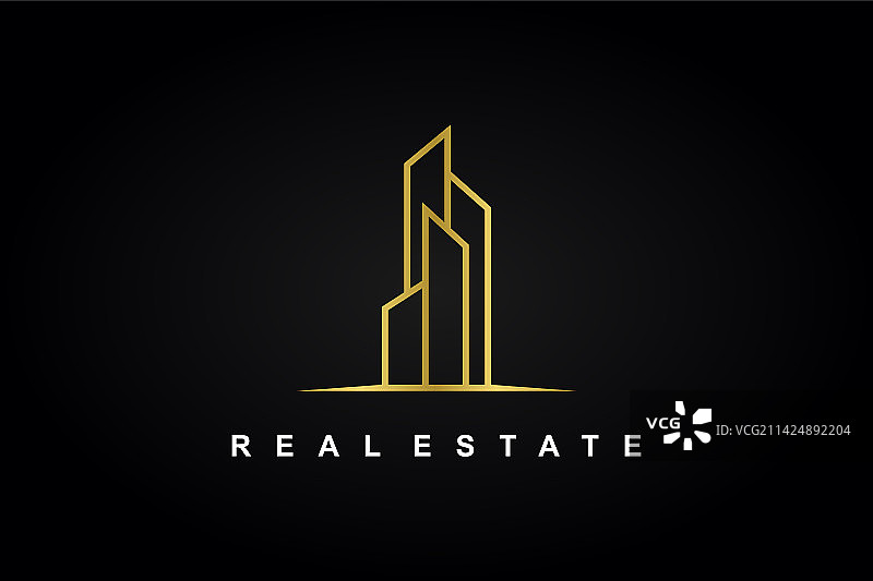 抽象房地产建筑师物业背景图片素材