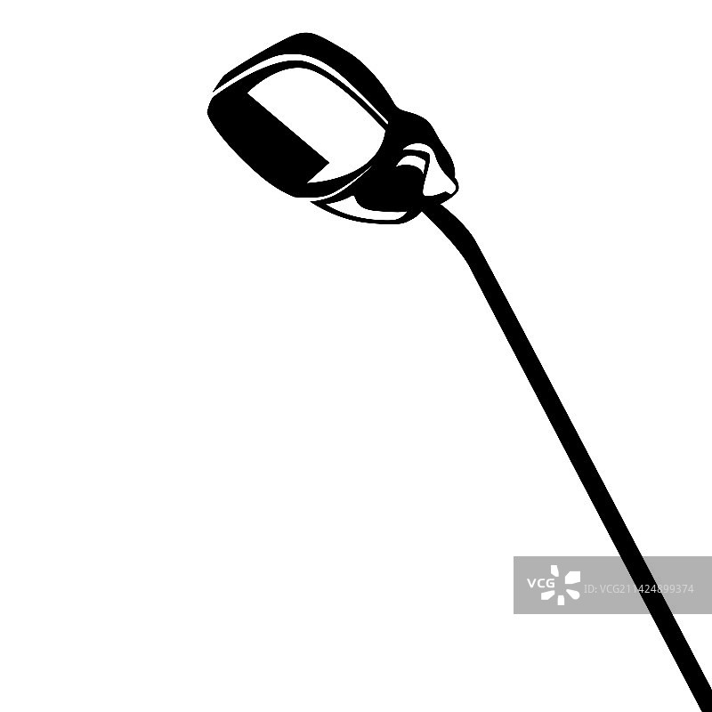 黑色交通灯设计轮廓图片素材