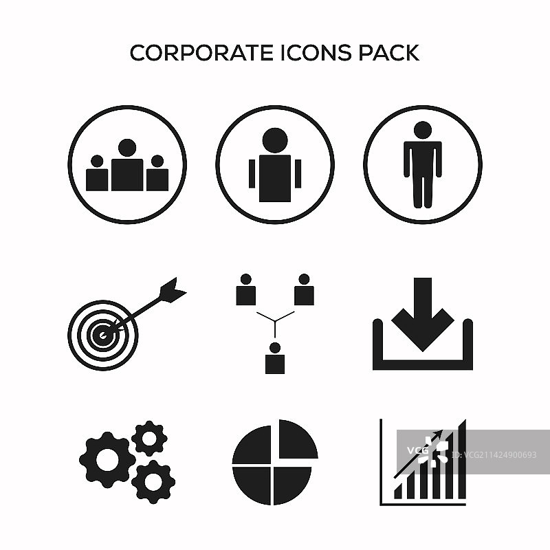 网页和移动应用及社交媒体图标图片素材