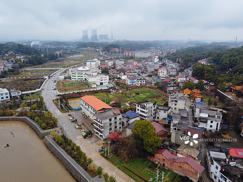 芦溪县 金顶大道 狮山公园 古城山公园 航拍图片素材
