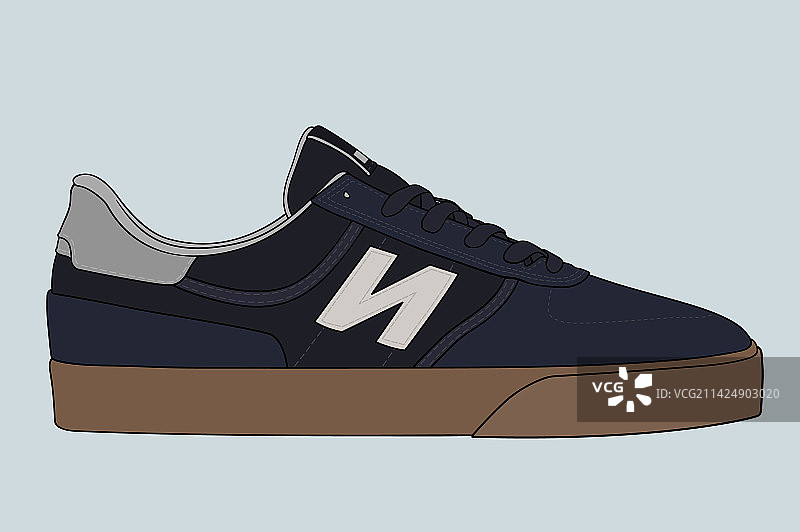 玩滑板的酷炫鞋子图片素材