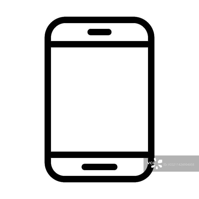 平板电脑粗线条图标图片素材
