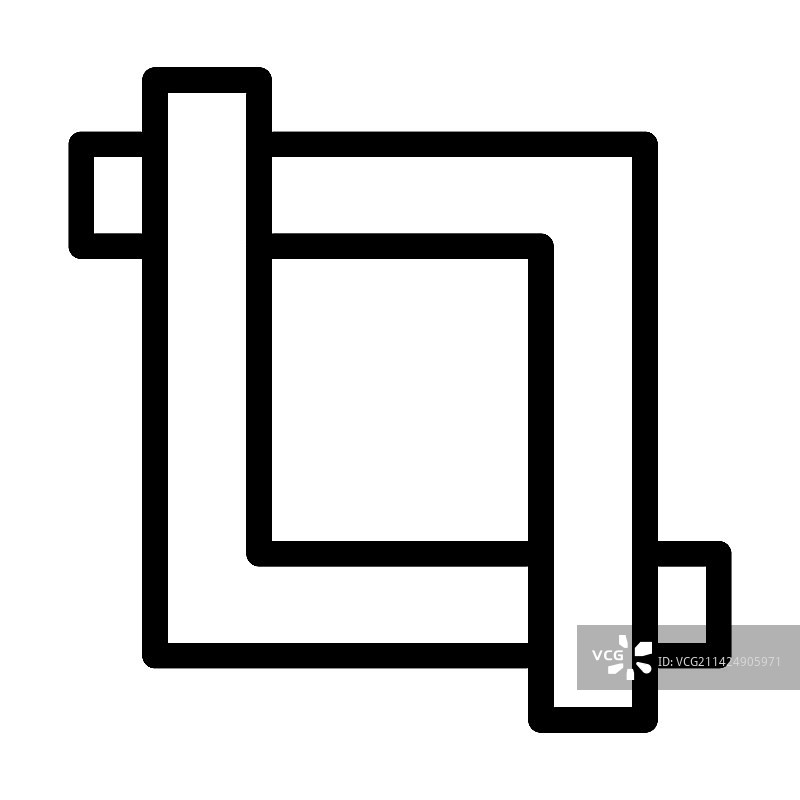 农作物粗线图标图片素材