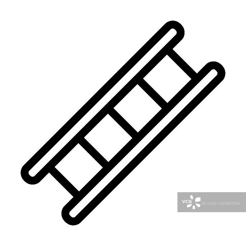 梯子粗线图标图片素材