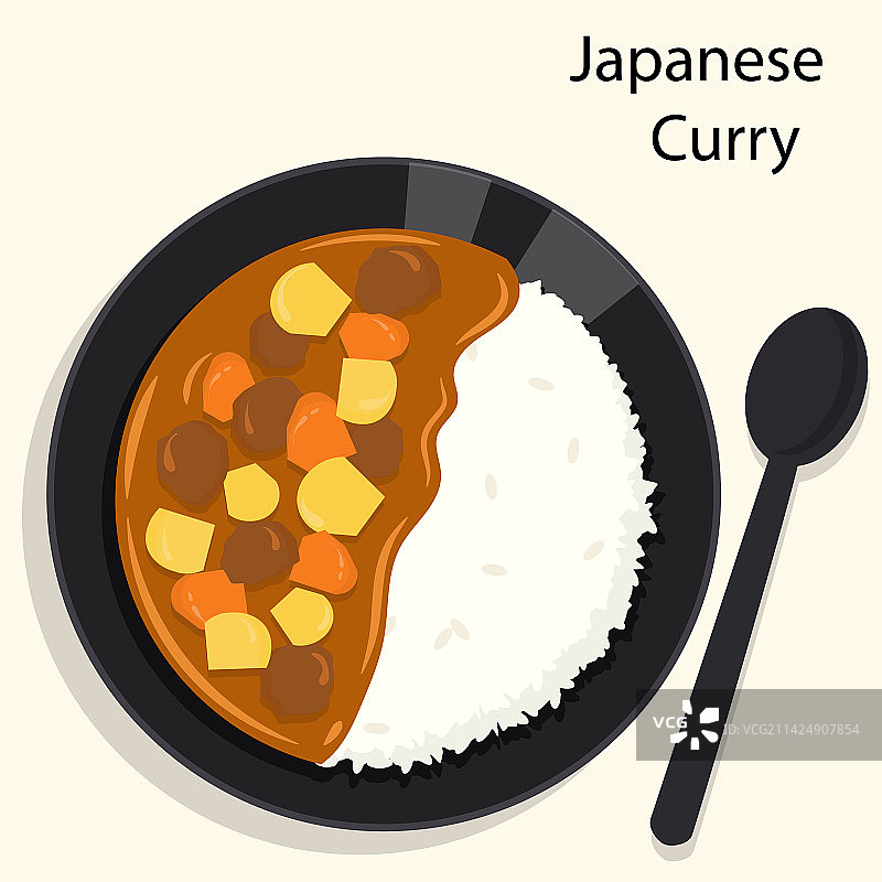 日式传统咖喱图片素材