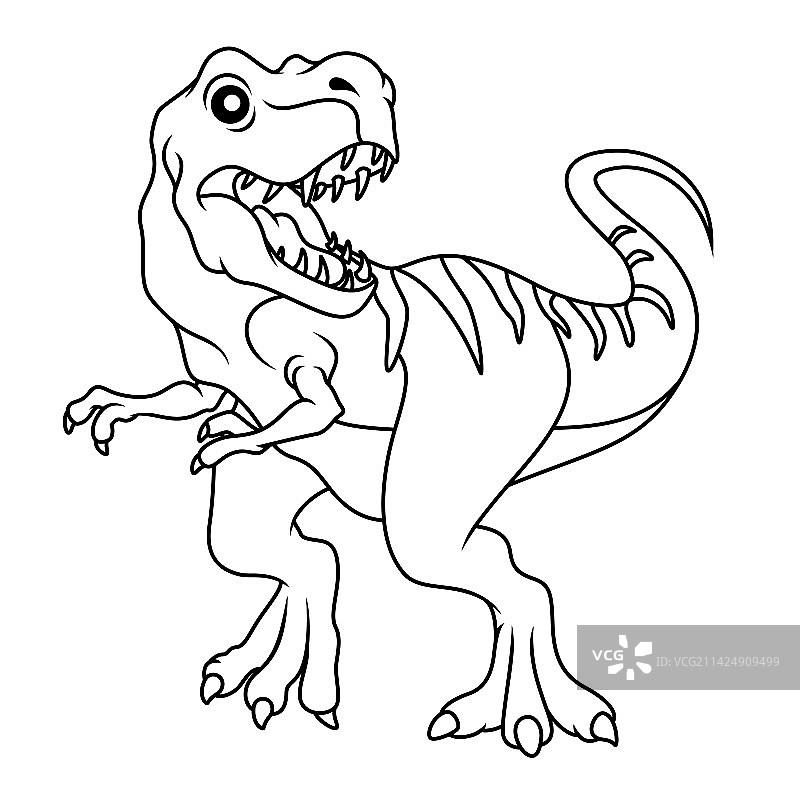 卡通恐龙巨龙林图片素材