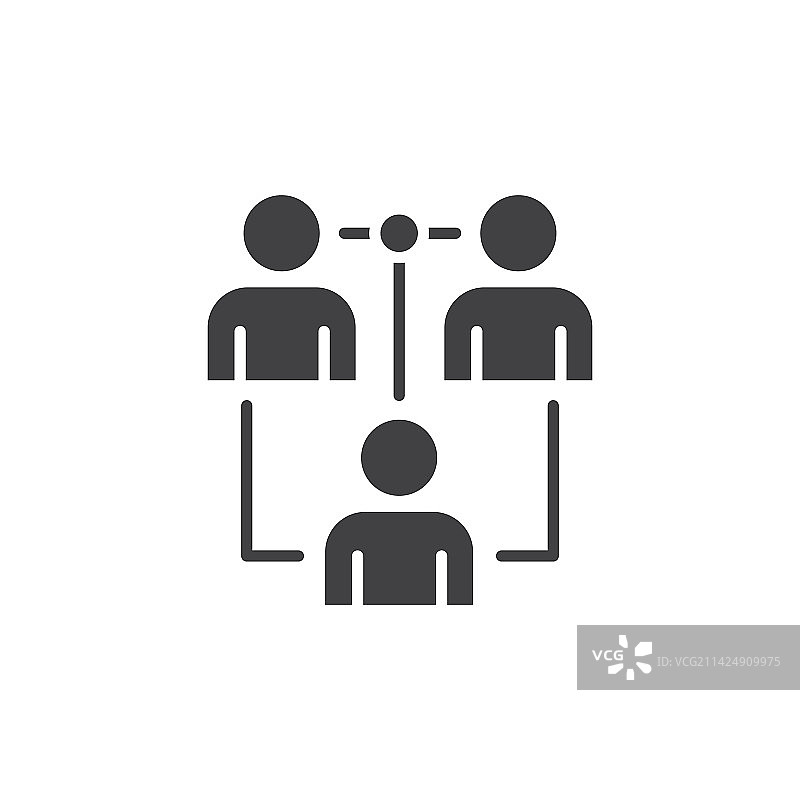 移动端人员管理图标符号图片素材