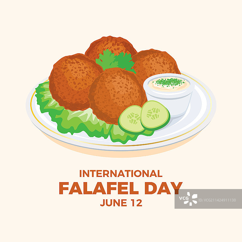 国际炸丸子日海报图片素材