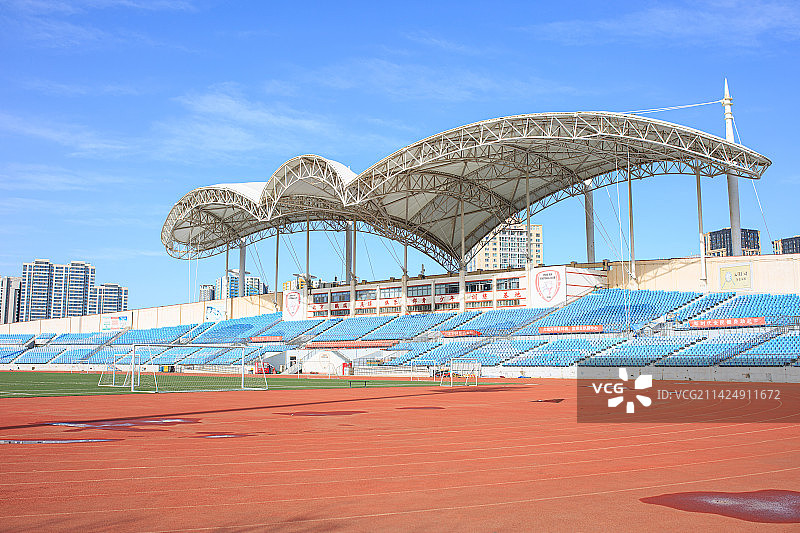 北京通州运河奥体公园体育场图片素材