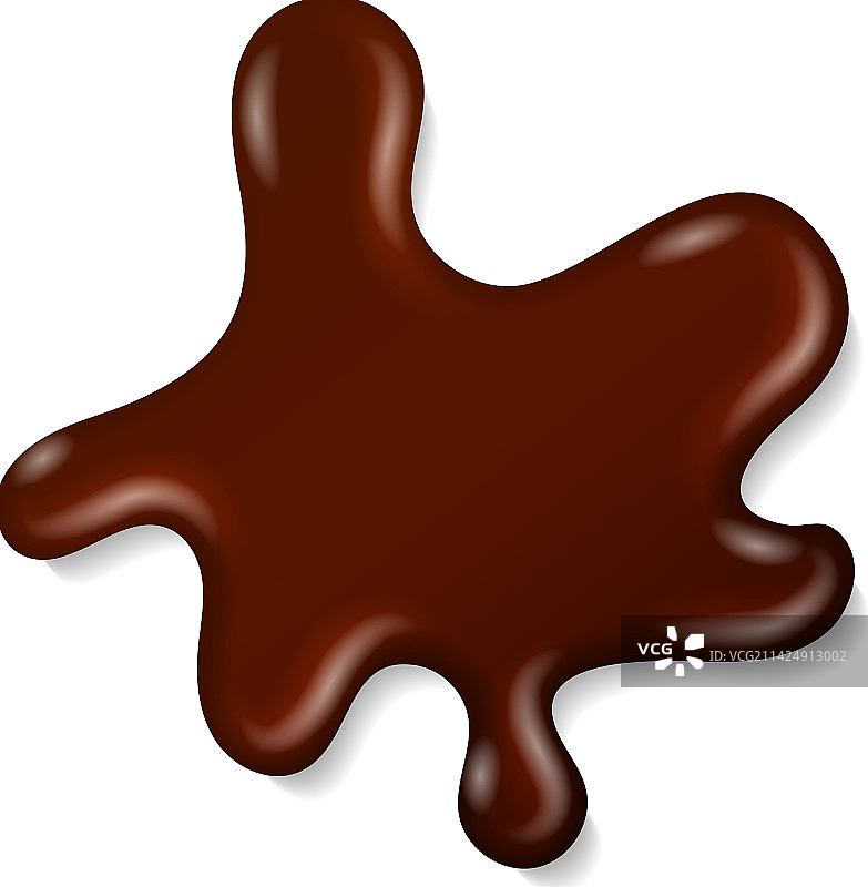 巧克力滴落污渍甜棕色液体飞溅图片素材