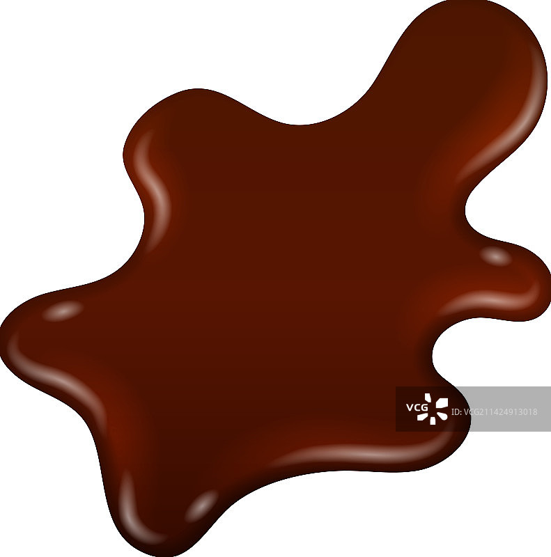 深色巧克力滴棕色粘性液体图片素材