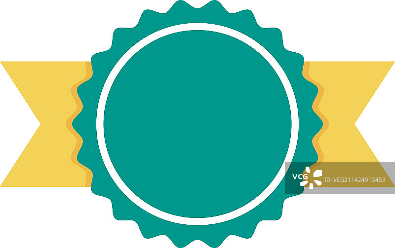 奖章模板彩色扁平圆形徽章图片素材
