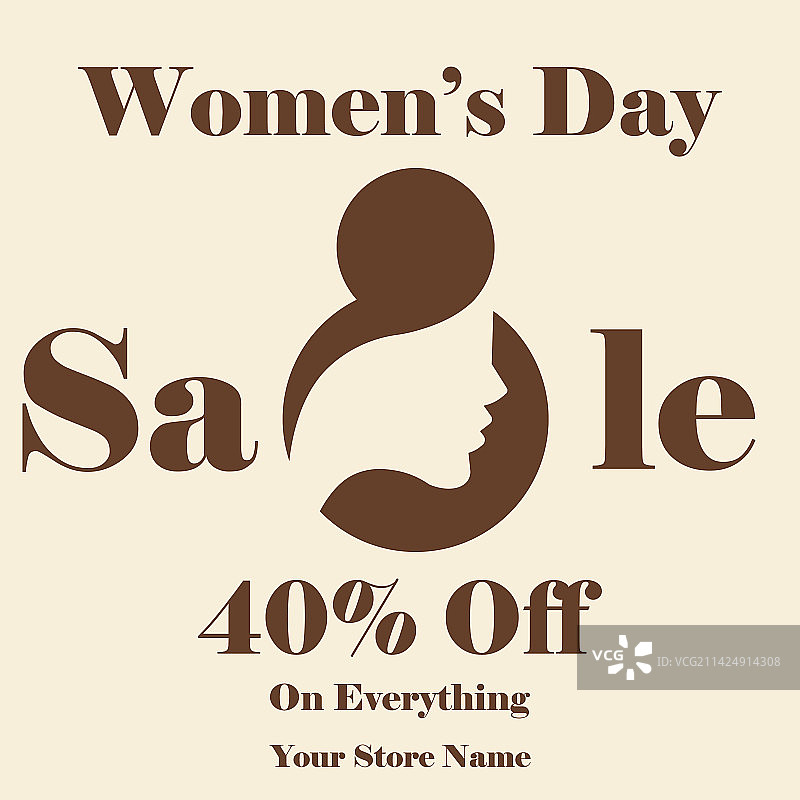 妇女节促销宣传单海报设计图片素材