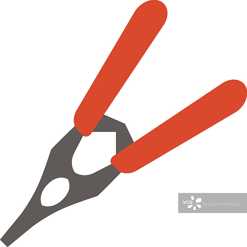 电工维修工具钳子图标图片素材