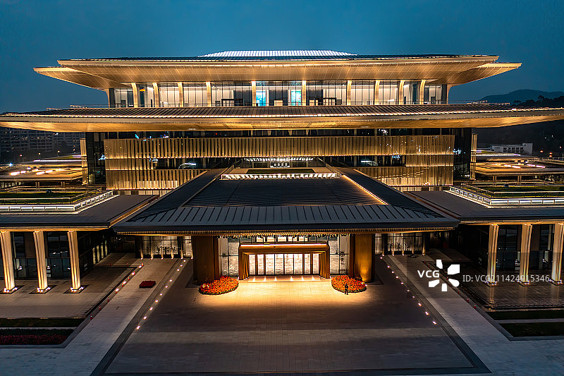 中国广东省广州白云国际会议中心国际会堂图片素材