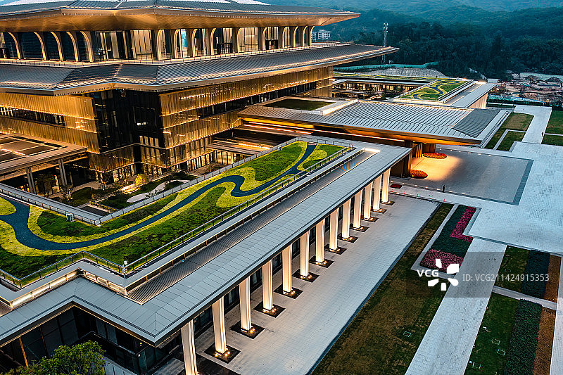 中国广东省广州白云国际会议中心国际会堂图片素材