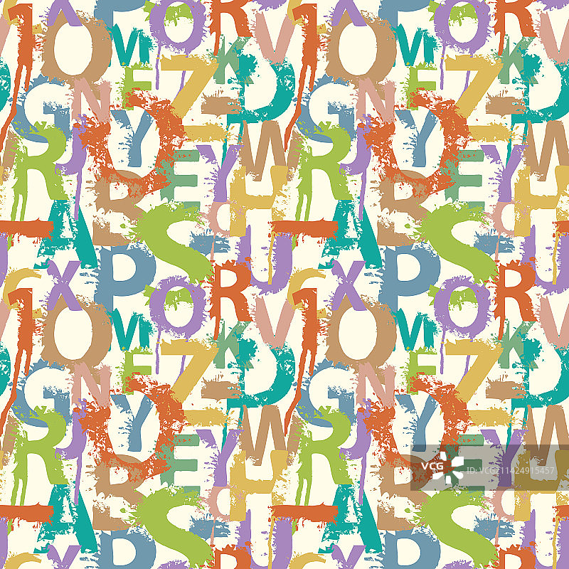 字母无缝图案图片素材