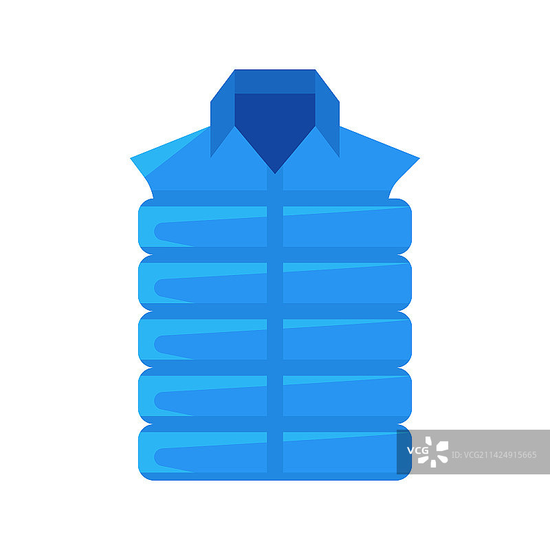 扁平风格的马甲图标图片素材