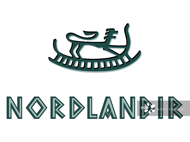 维京人斯堪的纳维亚设计图图片素材
