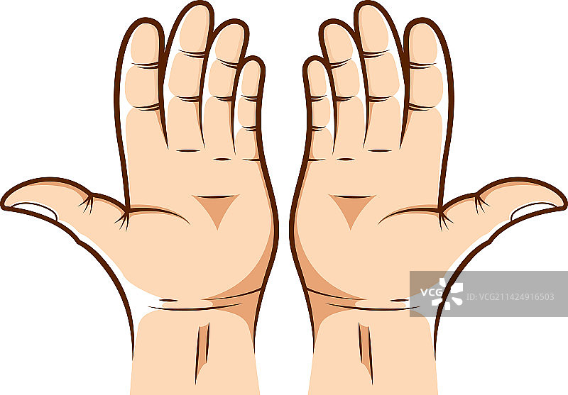 祈祷之手设计图片素材