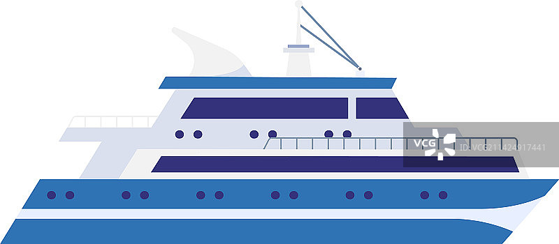 速度游艇彩色图标：快速摩托艇图片素材