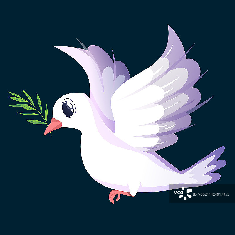 白色鸽子图片素材
