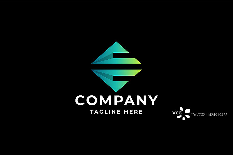 E字母logo专业模板图片素材