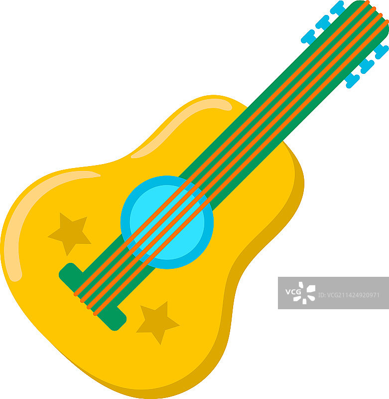吉他乐器图标图片素材