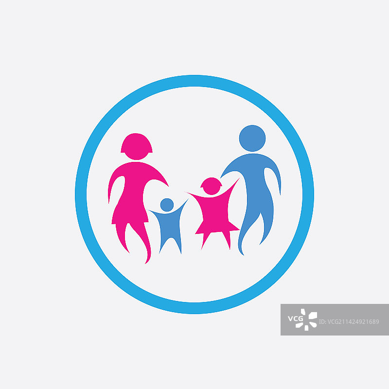 家庭标志设计模板图片素材