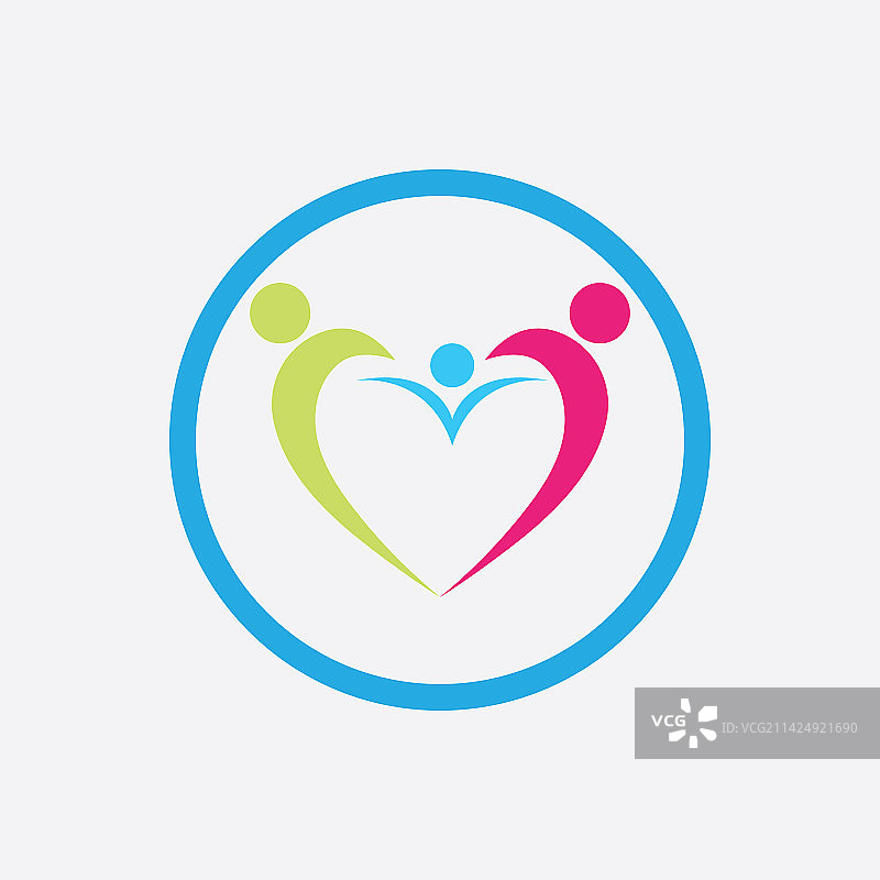 家庭标志设计模板图片素材