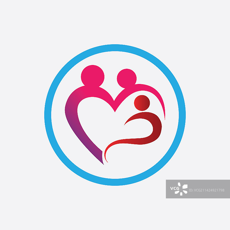 家庭标志设计模板图片素材