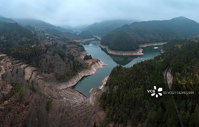 丽水庆元县山水图片素材