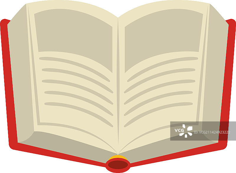 红色书本图标图片素材