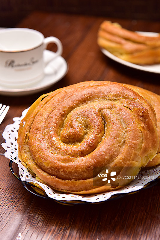 西北美食小吃油旋   特产  休闲零食  静物摄影图片素材