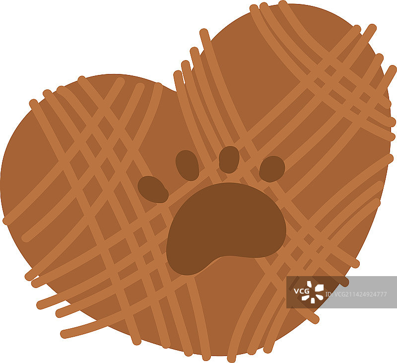 爪子猫咪在心中图片素材